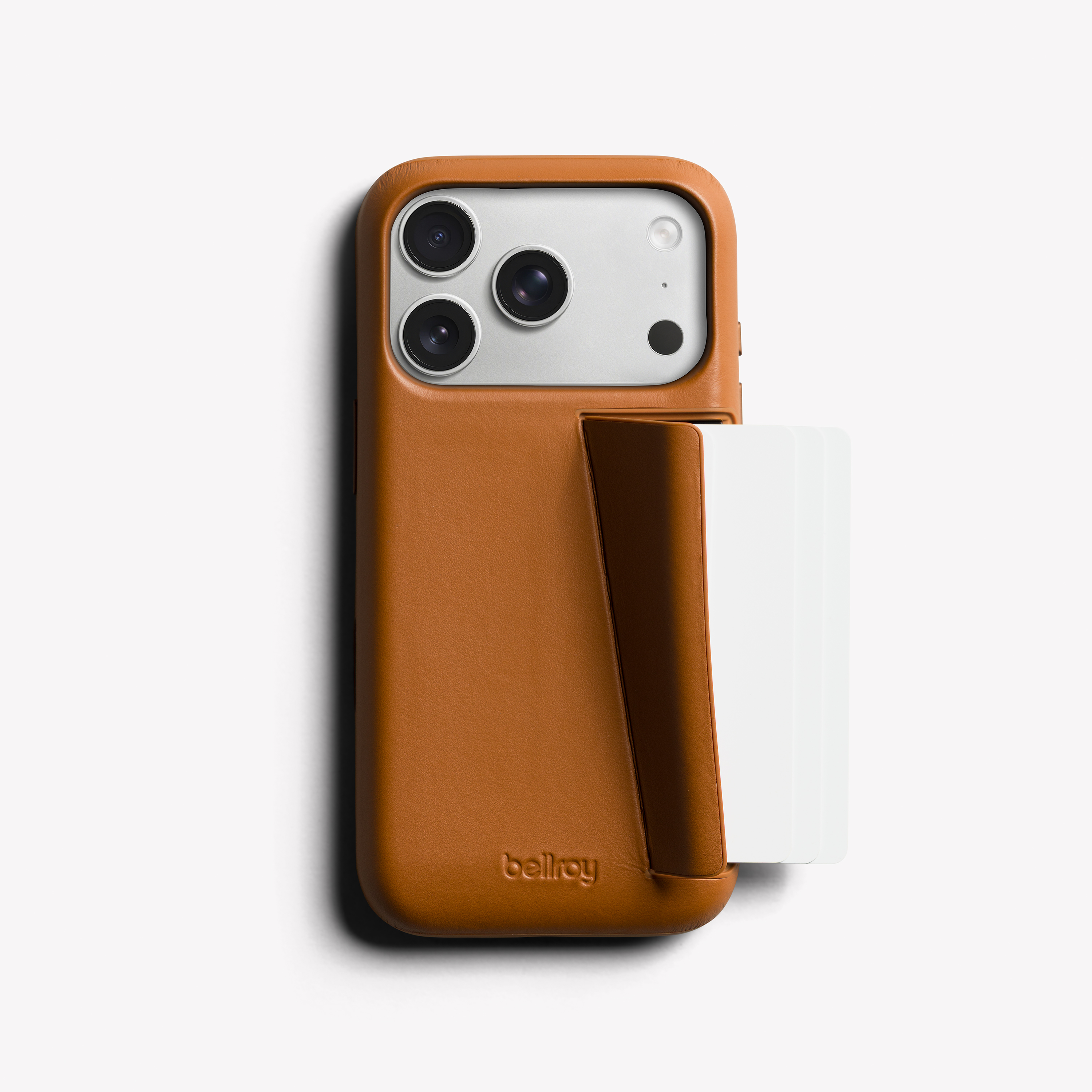 Phone Case 3 Card | 新しいiPhone用のレザーフォンウォレット | ベルロイ