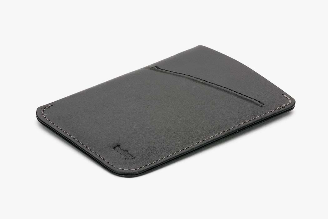 Card Sleeve: Slim Leather Card Holder Wallet