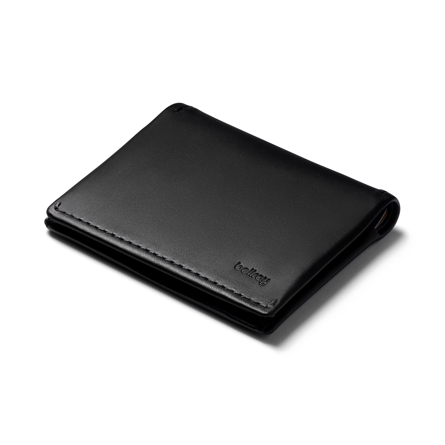 bellroy Slim Sleeve プレミアムエディション Black Slim Sleeve – MIRUM® Edition | 植物由来素材の薄型二つ折り財布