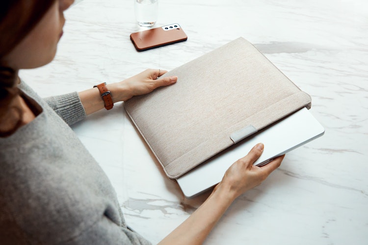 Laptop Sleeve Schlanke Laptop Schutzhulle mit weiter Offnung Bellroy