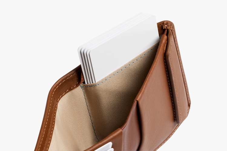 Coin Wallet | Faltbare Leder-Brieftasche mit Münzfach | Bellroy