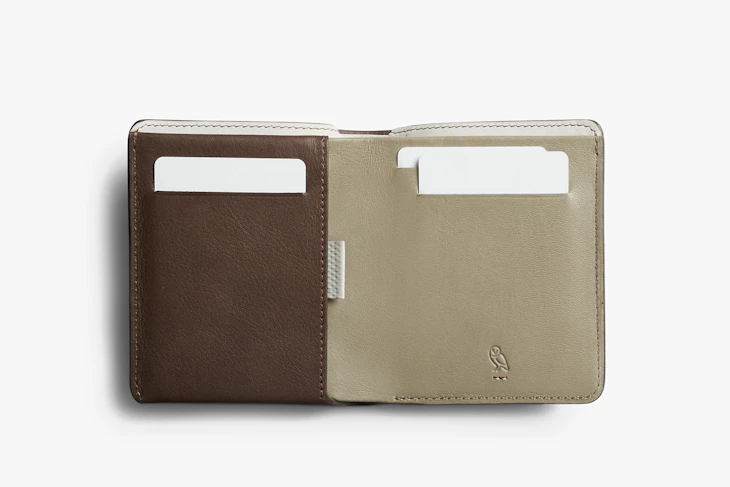 Portefeuille Bellroy Card Pocket - Minimaliste Cuir Eco-Certifié - Porte Cartes Et Pièces - 103x66mm