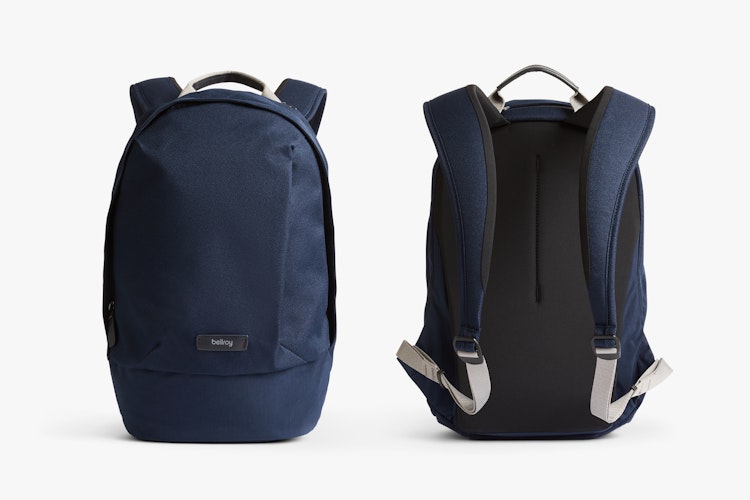 Bellroy ブラックバックパック クラシック バックパック | ノートPC用ポケット付きクラシックな
