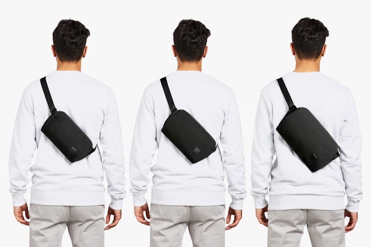 ベルロイ bellroy 【未使用 】7リットル　ブラック Lite Sling | テクニカル素材を使用した容量7Lの軽量クロス