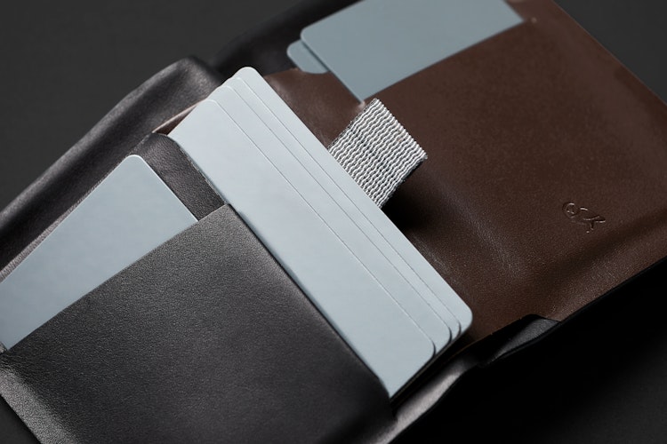Apex Note Sleeve | 成形レザーを使用した二つ折り財布 | ベルロイ
