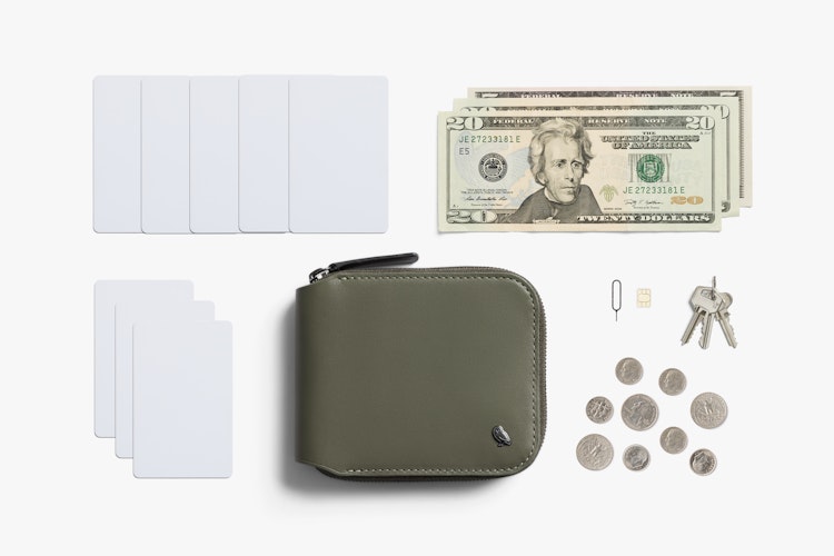 Zip Wallet | レザー製ファスナー財布（ユニセックス） | ベルロイ