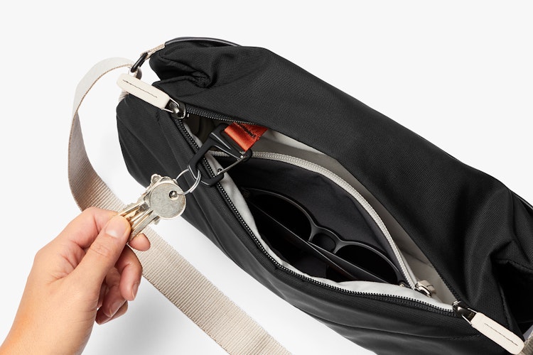 Sling Premium Edition | Leather and woven fabric sling bag | Bellroy