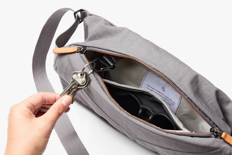 Sling Premium Edition | Leather and woven fabric sling bag | Bellroy