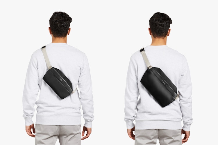 bellroy ベルロイ Sling Mini Premium 4L ブラック Sling Mini Premium | Unisex Sling Bag, Premium Leather | Bellroy
