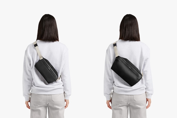 bellroy ベルロイ Sling Mini Premium 4L ブラック Sling Mini Premium | ユニセックスのベルトバッグ、プレミアム