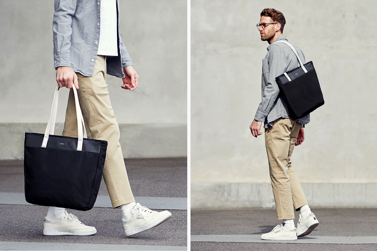 Tokyo Tote - Premium | Leather panel tote with laptop pocket | Bellroy