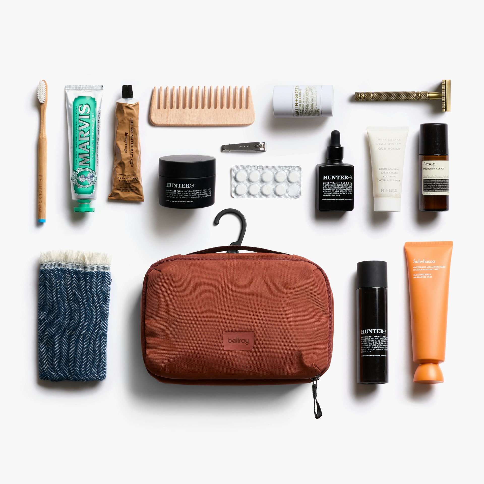 Hanging Toiletry Kit | Regular Or Large Travel Bag Organizer | Bellroy