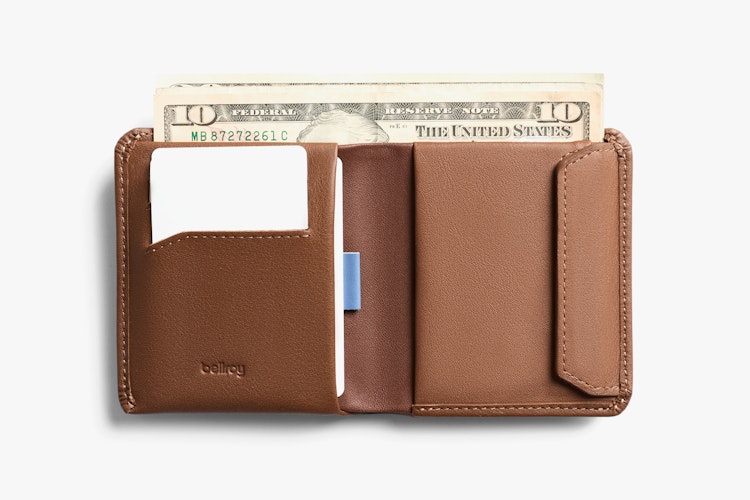 Coin Wallet Leather Bi fold Wallet with Coin Pouch Bellroy