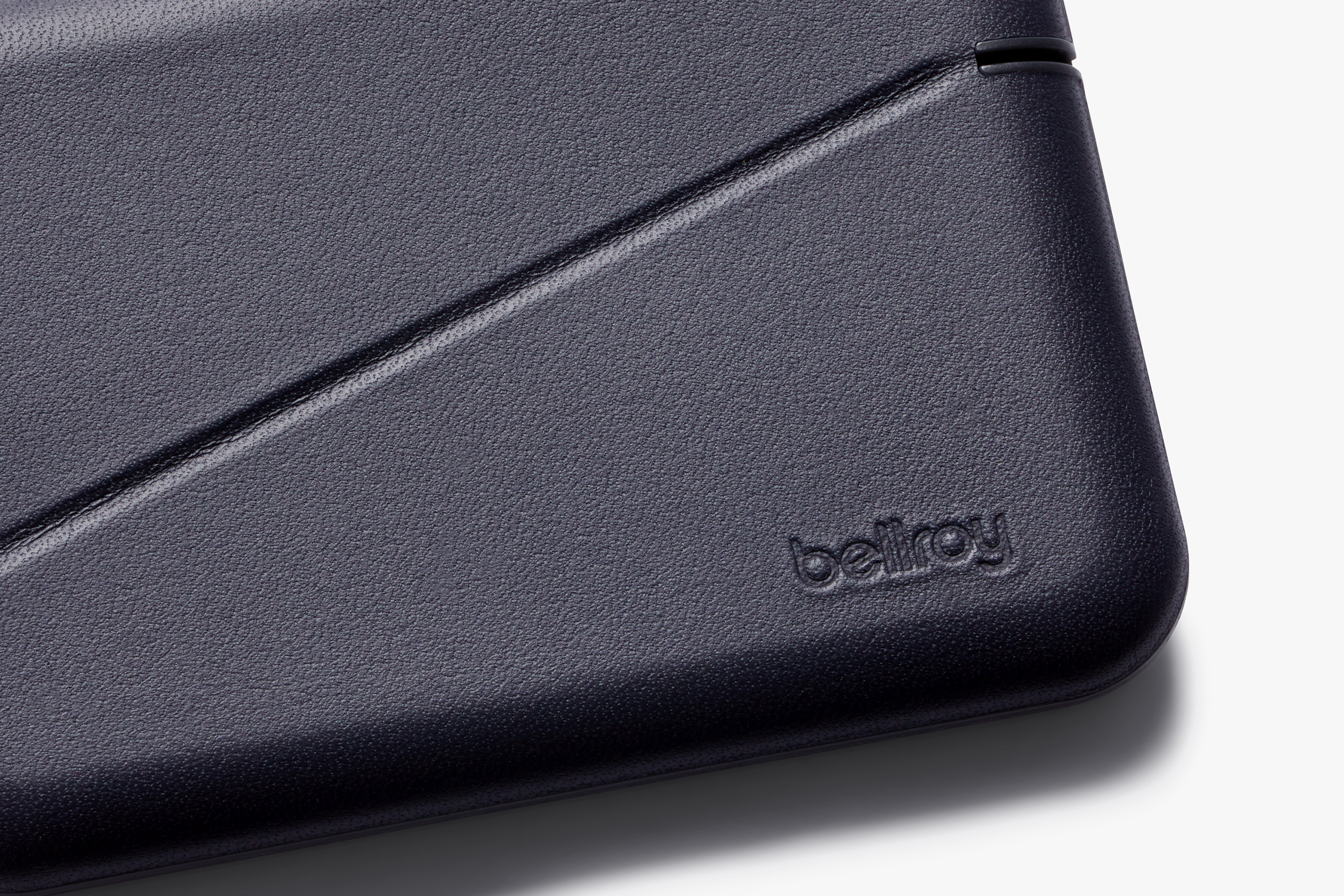 bellroy / カードケース/レザー/GRY/メンズ Flip Case | Sleek Dual-sided Hardshell Card Case Wallet | Bellroy