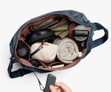 Laneway Crescent Bag 12L - Blue Steel